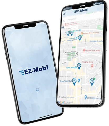 Telas do aplicativo EZ-Mobi